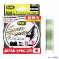 DUEL Super X-Wire 4 [5-color Marking] 200m #1.5 (25lb)