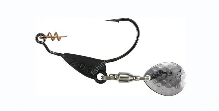 DUO Realis Spin Hook [Matte Black] #2/0 0.9g