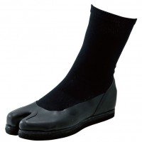 HANSHIN Base Fishing Every time F-01B (Black) Socks + Felt Bottom Size: 28.0