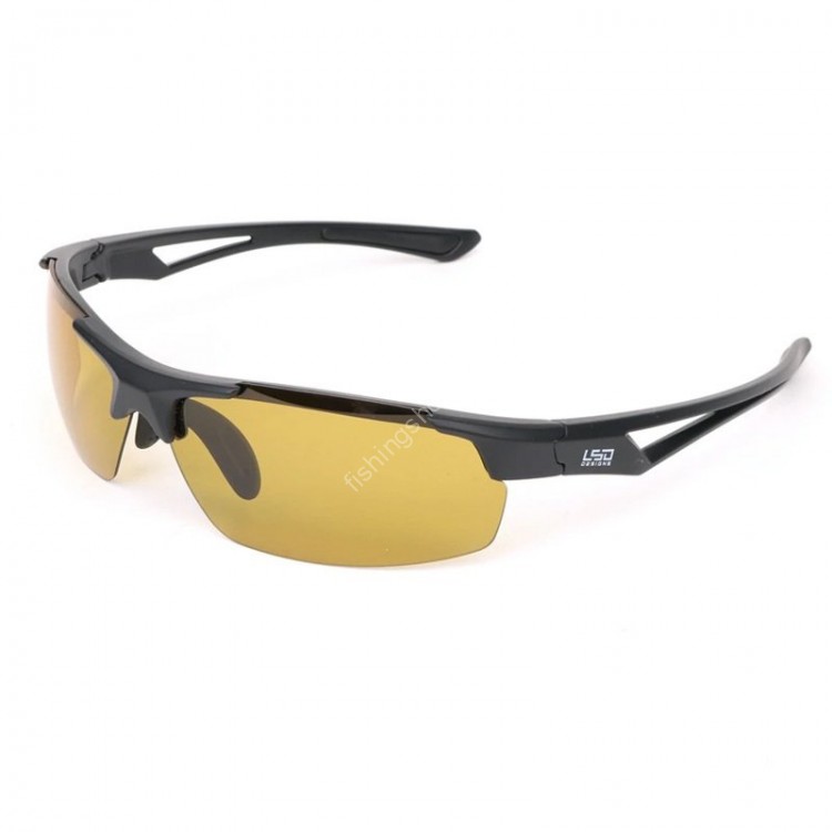 LSD Neo Wing Extra Edge Mat Black / Night Yellow