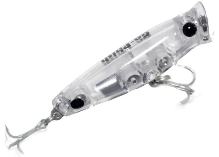 GO-PHISH Shores Pencil Popper SPP44GP Custom #8 Clear GP