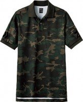 DAIWA Short Sleeve Polo Shirt DE-7906 M Green Camo and Black
