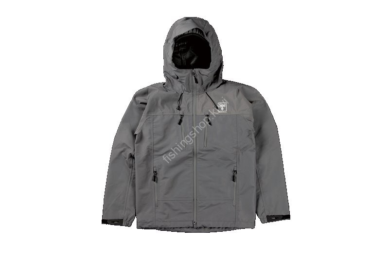 JACKALL Hard Shell Jacket XXL Ice Gray Wear buy at