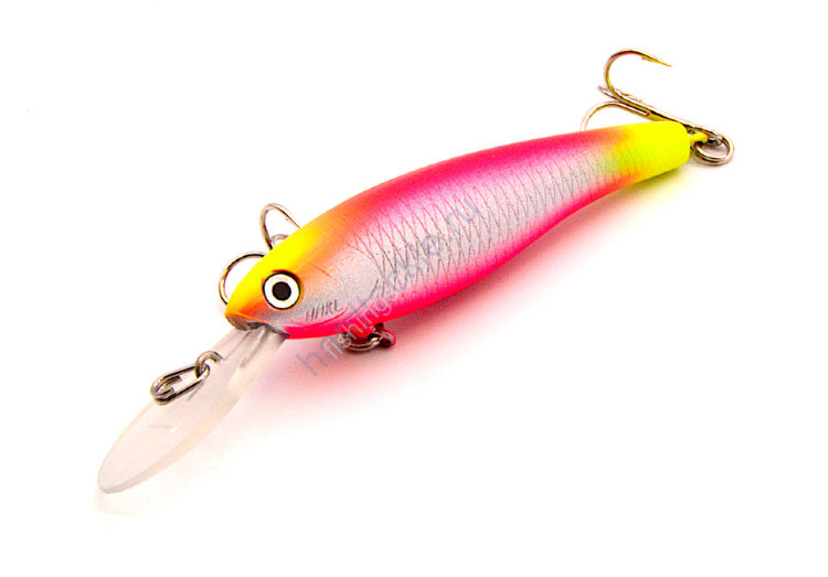 HMKL Shad 65 SR SP Utsuri Custom Silver Pink Chartreuse