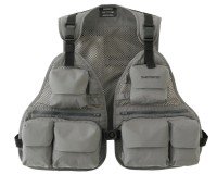 SHIMANO VE-066V Stream Mesh Vest Gray
