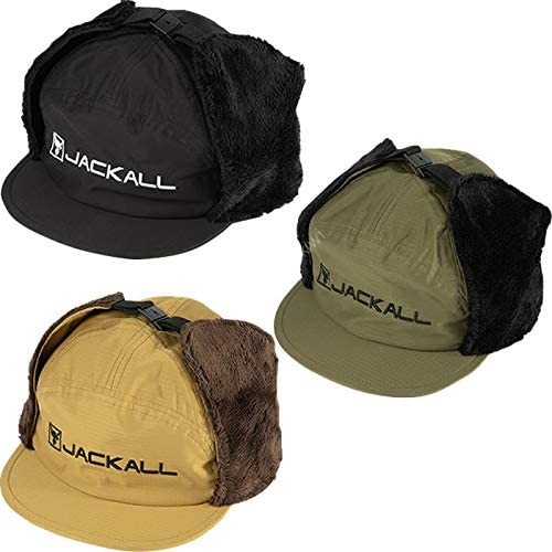 JACKALL Ear Flap Cap Black