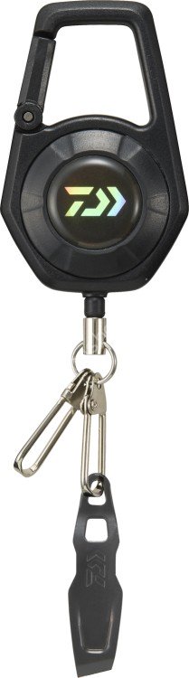DAIWA Line Cutter II 40S With Carabiner Reel #Black