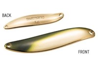 SHIMANO TR-E50R Cardiff Slim Swimmer Premium Plating 5.0g #73T Green Gold