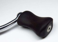 IOS FACTORY Premium Wood Handle Knob Type A #Ebony