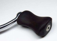 IOS FACTORY Premium Wood Handle Knob Type A #Ebony