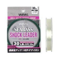 VARIVAS Seabass Shock Leader VEP-F Nylon [Natural] 30m (30lb)