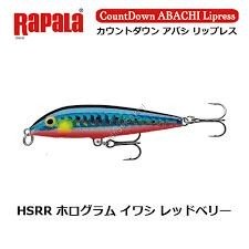 RAPALA CountDown Abachi Lipless CDAL7 Holo Iwashi Red Belly