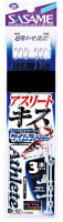 SASAME BARI K-157 ATHLETE KISU ( SILLAGO) 3 PCS HOOK KEIMURA JET 6