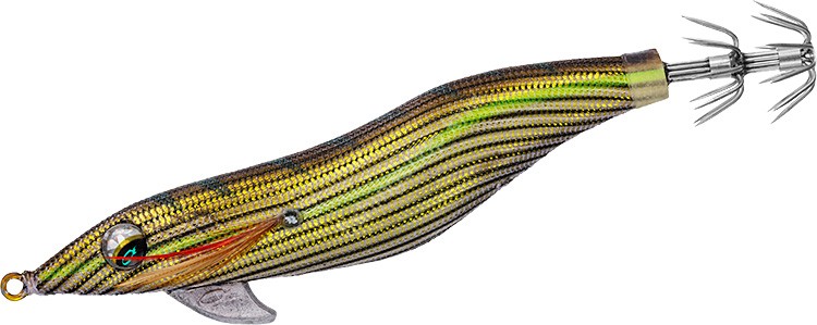 DAIWA Emeraldas Fall LC Rattle Type S No.3.5 Glow Shima Gold Sugi