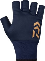 DAIWA DG-8123W Windproof Beltless Gloves 5 Pieces Cut (Navy) M