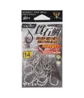 GAMAKATSU Kanaseki Tai [Duralumin Silver] #14 (25pcs)