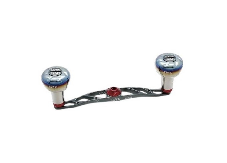 LIVRE FullComp Crank for Daiwa 120 #Gunmetal/Red