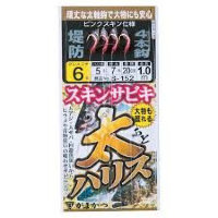 Gamakatsu Thick Snell Skin SABIKI S152 No.6-5