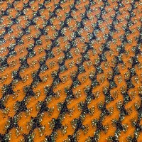 MATSUOKA SPECIAL Silicone Sheet 0.65mm #Zebra Orange Gold Lame