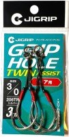 JIGRIP Grip Hole Twin Assist Rear 3cm #3/0