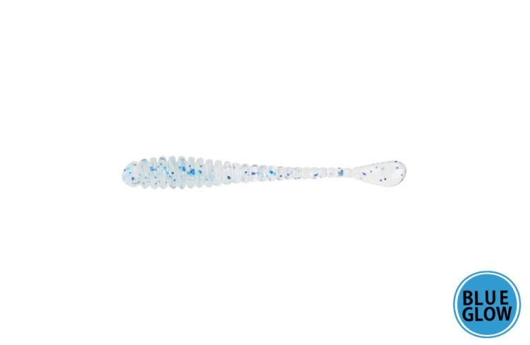 ISSEI Umitaro Spatula 1'' #063 Clear Blue Flake [Blue Glow] (14pcs)