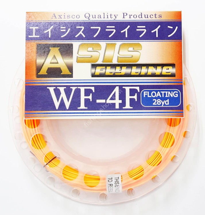 ANGLE WF-4F Akisco Acis Floating Fly Line [Orange] 28yd