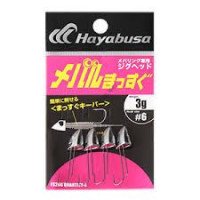 HAYABUSA Fina Light Game Jighead Ajing Mebaring 3g #6