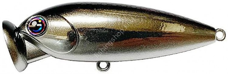 HALCYON SYSTEM Hibuta 60 Popper #09 M-SILVER S (Silver Shad Mirror)