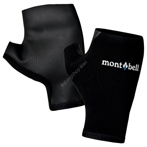 MONT-BELL Climaprene Angler Palm Gloves [Black] L