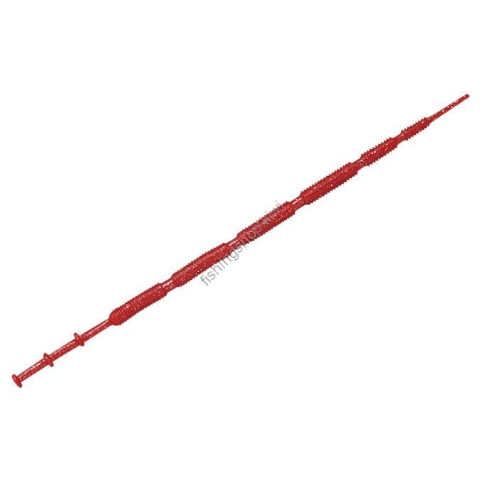 JACKALL Bing Bing Worm Trailer Red Snapper Setsu Straight Red Gold Flake
