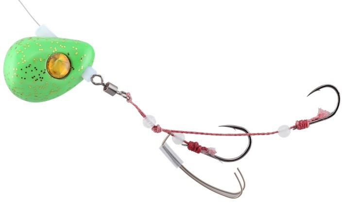 JACKALL BinBin Tenya Taimu Yudou No.5 #F266 Lime Glow Gold Flake