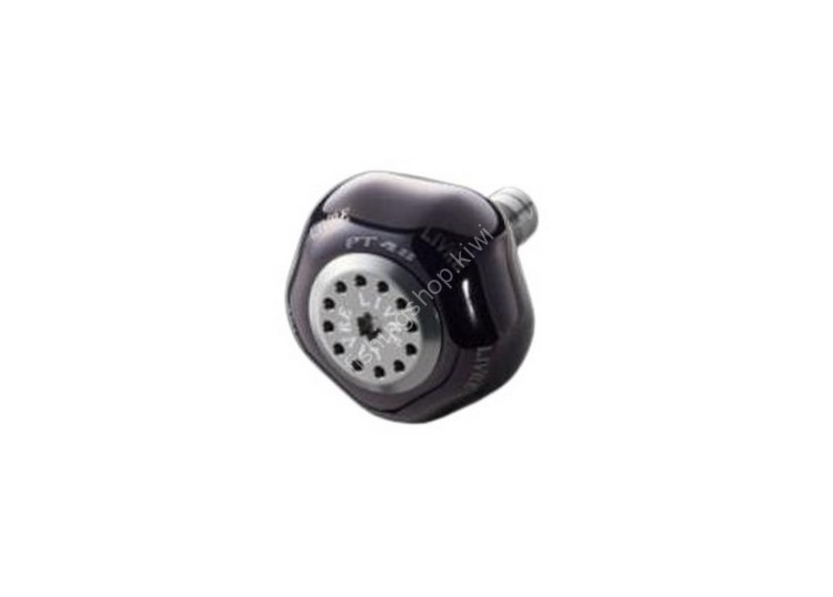 LIVRE PT48 Handle Knob for Shimano B #Brown(IP)/Titanium