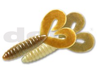 DEPS DeathAdder Grub Twin-Tail 4.5'' #19 Dead Shad