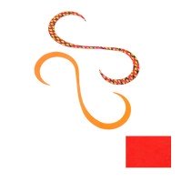 MIYAICHI Sakuraichi (Oka) Tairaba Necktie Curly #2 Keiko Red