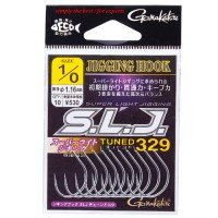 GAMAKATSU Jigging Hook S.L.J. Tuned 329 [Silver] #3/0 (10pcs)