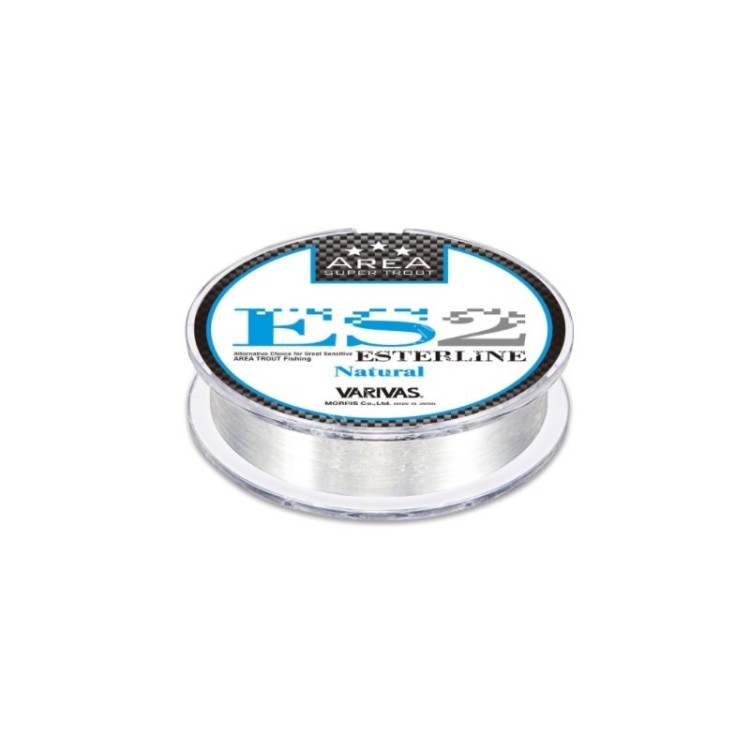 VARIVAS Super Trout Area ES2 Ester [Natural] 80m #0.3 (1.75lb)
