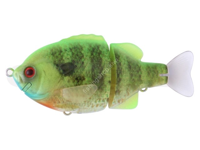 DEPS Tiny Bullshooter Shudder Tail 112SS 1oz #17 Lime Back Gill