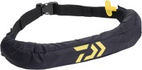 DAIWA DF-2724JM Inflatable Alert Life Jacket [Black] (Waist Type, Automatic / Manual Inflation) F