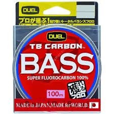 DUEL TB Carbon Bass [Clear] 100m #3 (12lb)