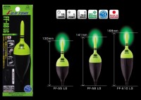 FUJI-TOKI FF-A10LG Ultra Bright Electric Float No.10 / No.6 Green
