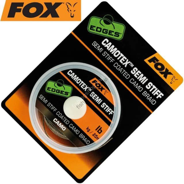 Fox Edges Camotex Soft Coated Camo Braid Light Camo 20m