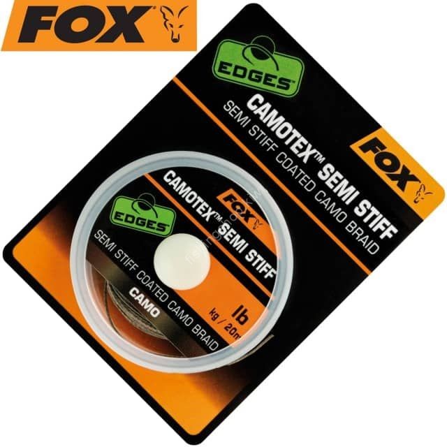 FOX Edges Camotex Semi Stiff Camo [Camo] 20m (20lb)