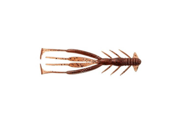 JACKALL Bleeker Jimmy Shrimp 3.8'' #Ebimiso Red Flake