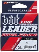 YGK XBraid bit Line Fluorocarbon Leader Super Strong [Natural] 20m #0.8 (3.5lb)