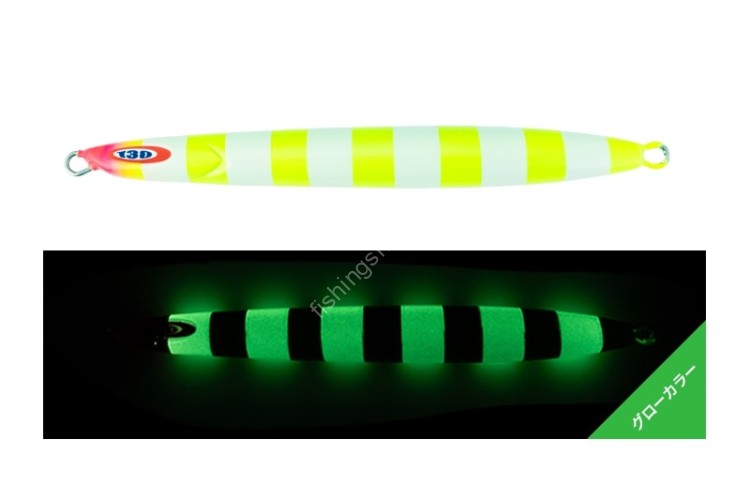 JACKALL AnchovyMetal Type 3 160g #Chart Glow Stripe