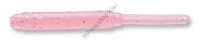 ECOGEAR Shokunin Straw Tail Grub 2 091 Clear Pink Glow Holo Luminous