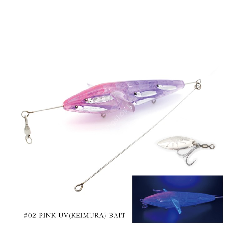 LITTLE JACK Panicking Survivor 40g #02 Pink UV Bait