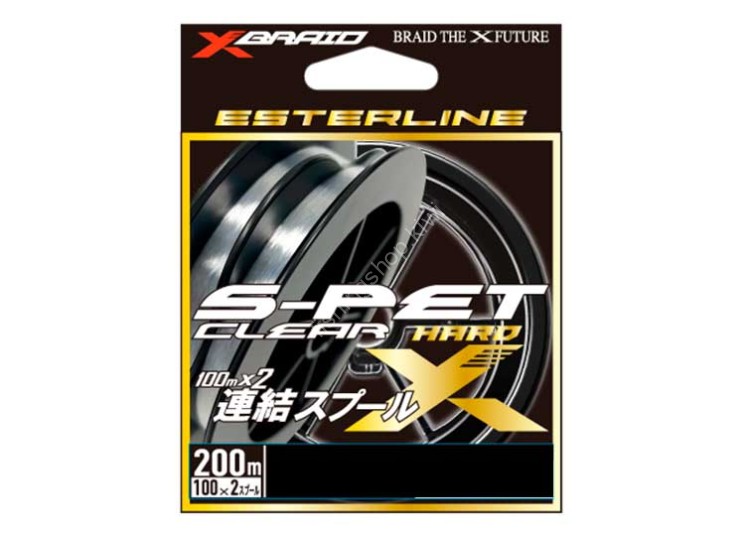 YGK Xbraid S-Pet [Clear] 200m #0.4 (2lb)