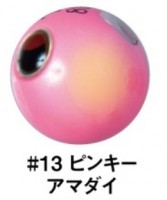 GAMAKATSU Luxxe 19-243 Ohgen "Tai Rubber Q" TG Sinker 60g #13 Pinky Amadai