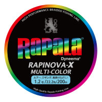 RAPALA Rapinova-X Multi-Color [10m x 5color] 200m #1.2 (22.2lb)